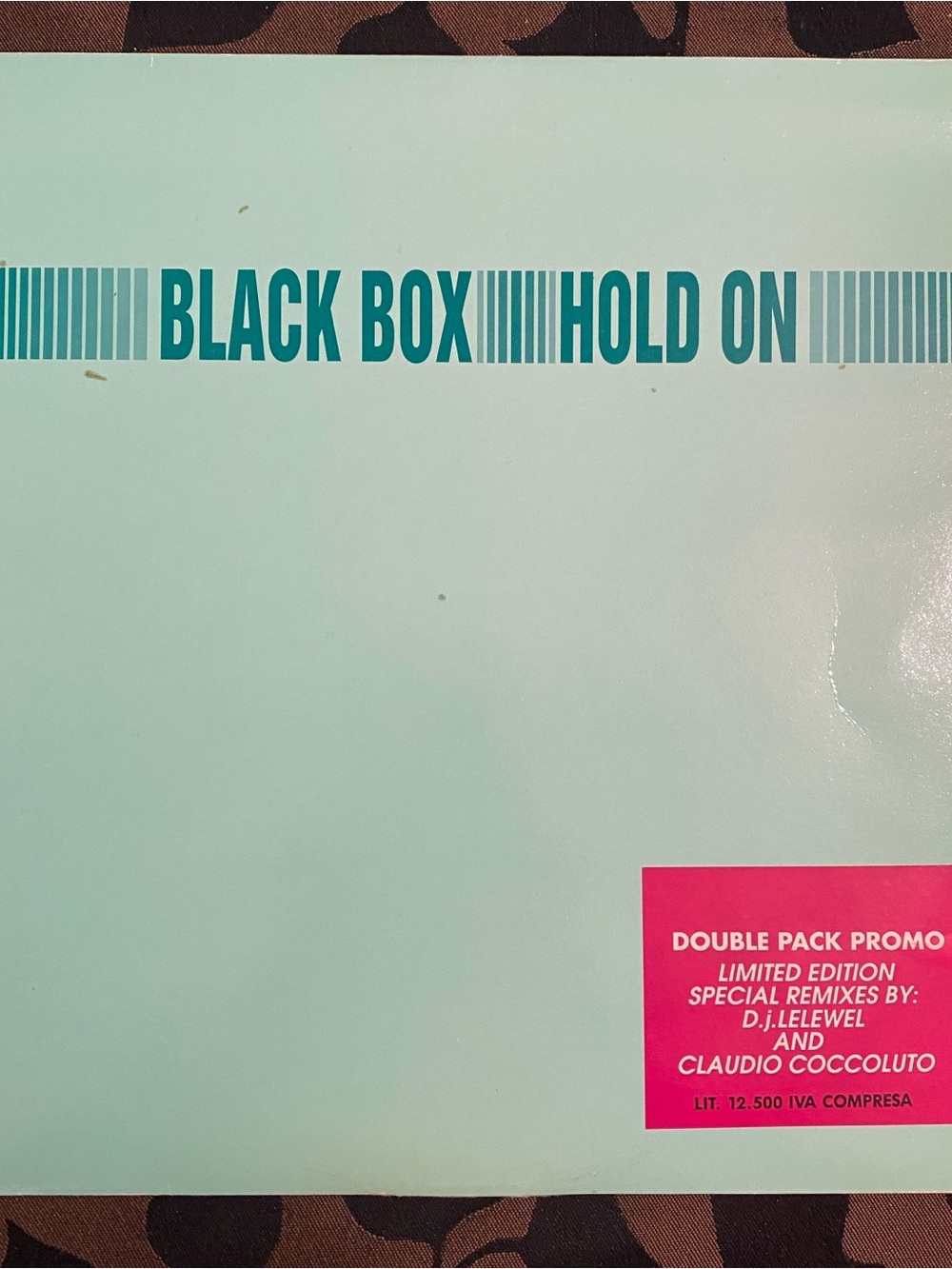 Black Box - Hold On (Double Maxi-Single 12’’ Vinyl)